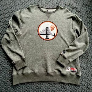 New Era /Cooperstown Collection San Francisco Giants Sweatshirt, Men’s XL, Gray